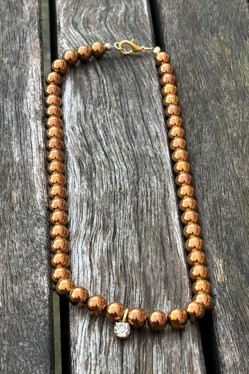 Luba - Decorative — Beaded Necklace product view 2