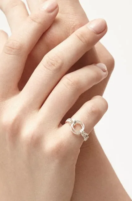Lucy-Lou — Silver ring product view 2