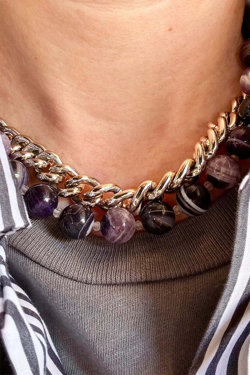 Sima — Beaded Necklace product view 2
