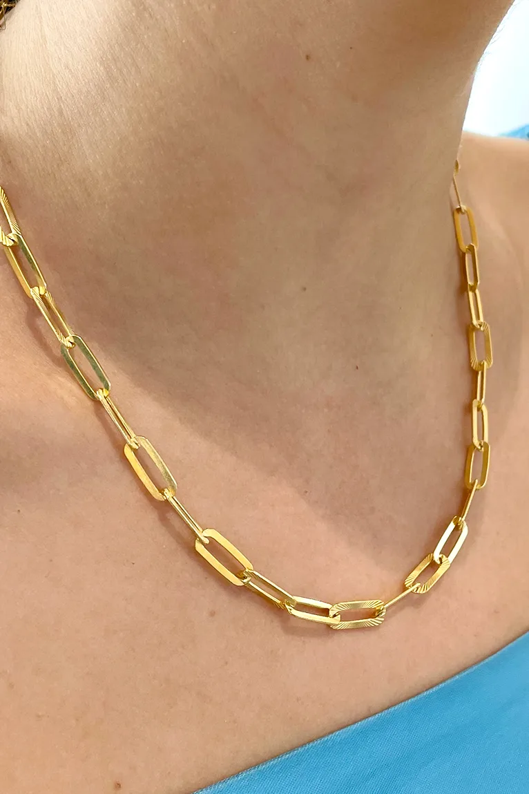 Jenny — Gold Necklace Chain product view 1