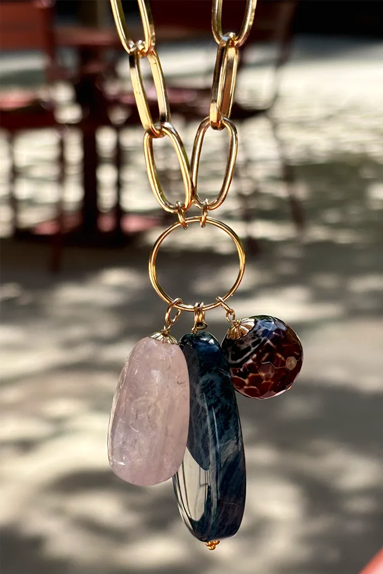 Locke — Gold Necklace Chain product view 2