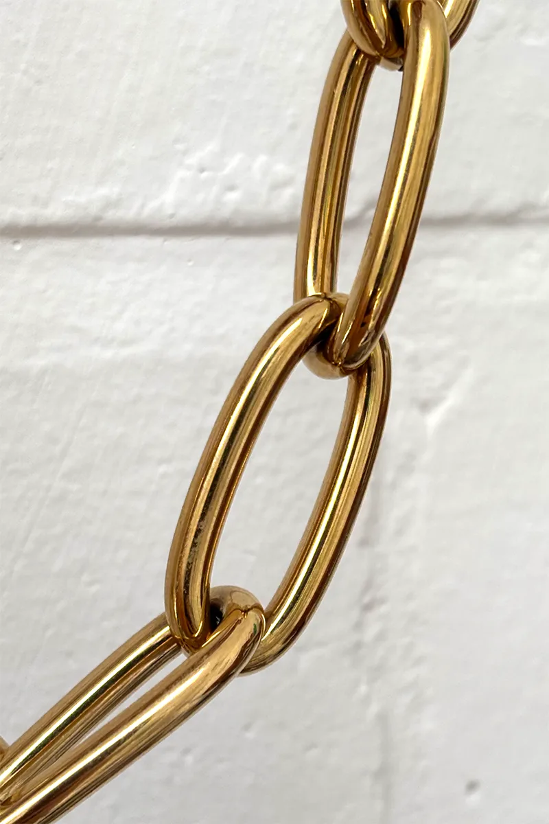 Electra — Gold Necklace Chain product view 3