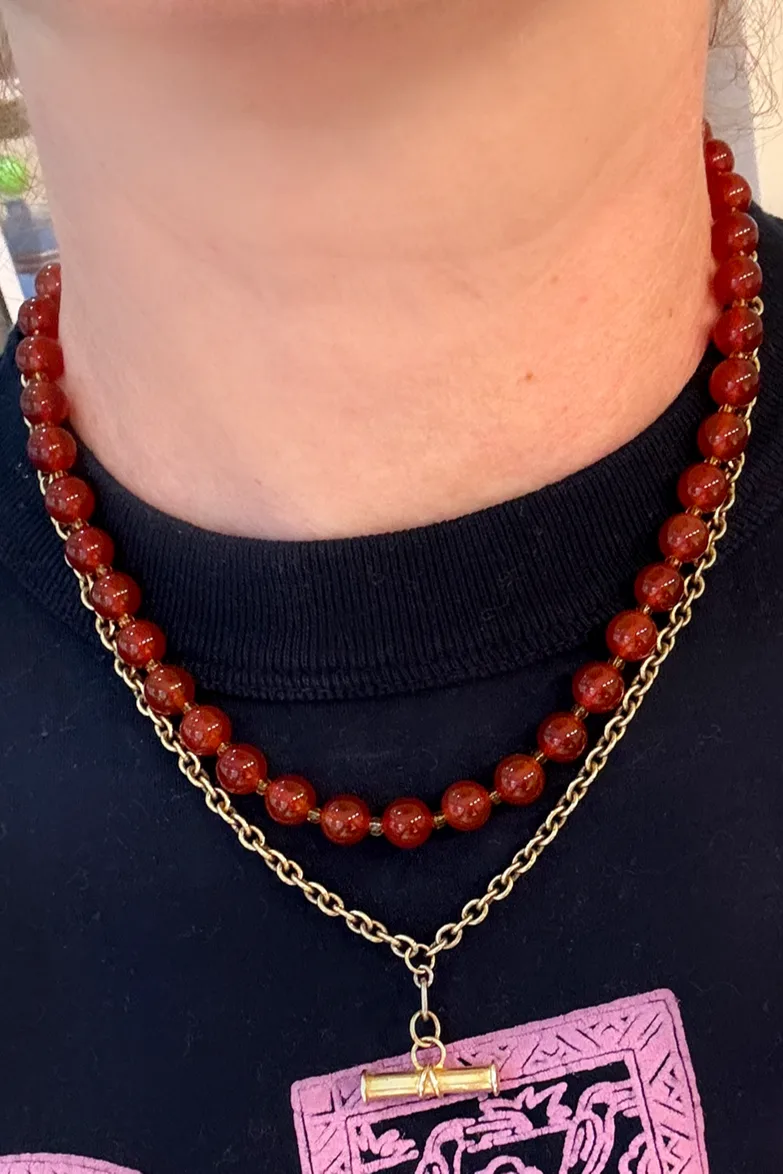Little Fisher — Beaded Necklace product view 1
