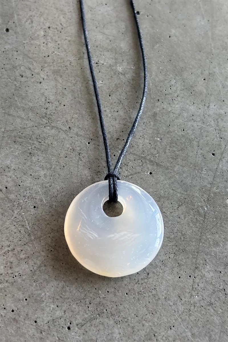 Hope - Quartz — Cord Necklace product view 1