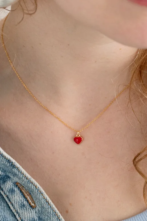Sweet Heart - Chain — Gold Necklace Chain product view 2