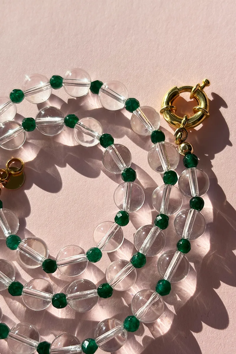 Lime & Soda — Beaded Necklace product view 3