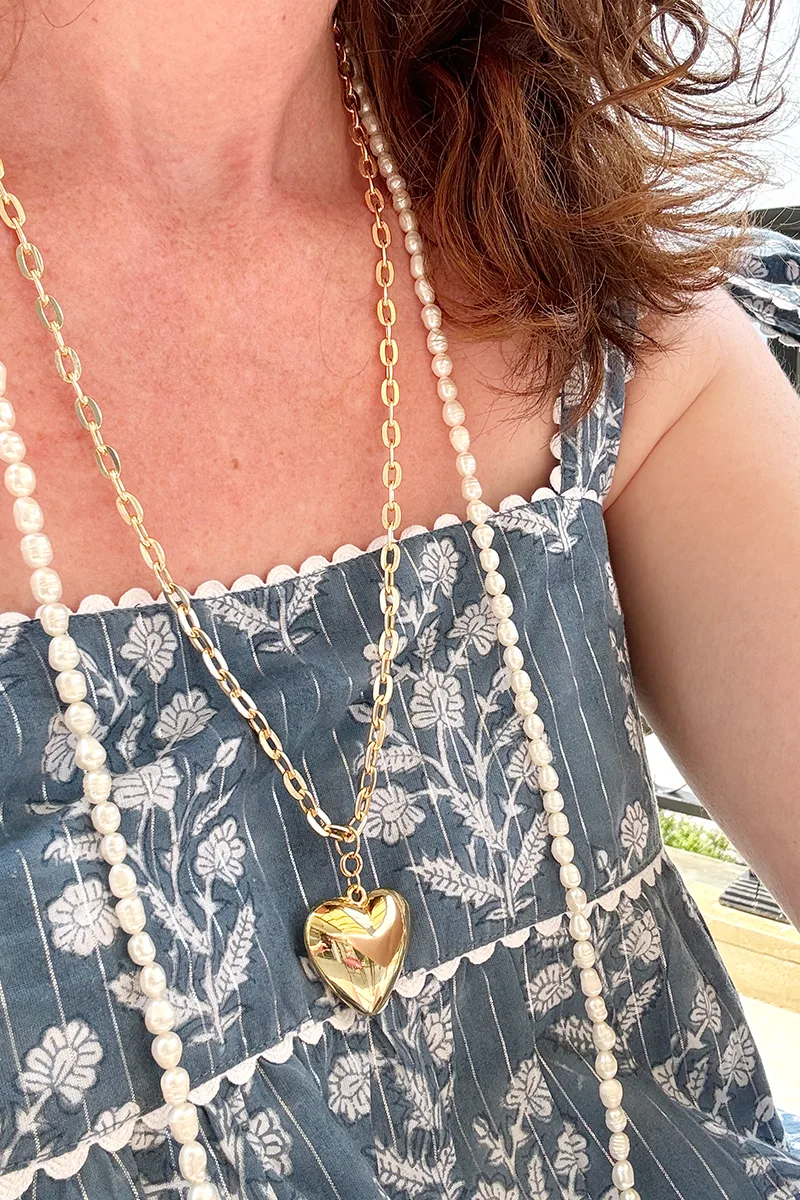 Lucky In Love — Gold Necklace Chain product view 2