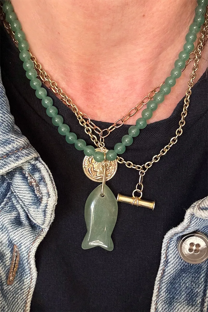 Sea Spray — Beaded Necklace product view 4
