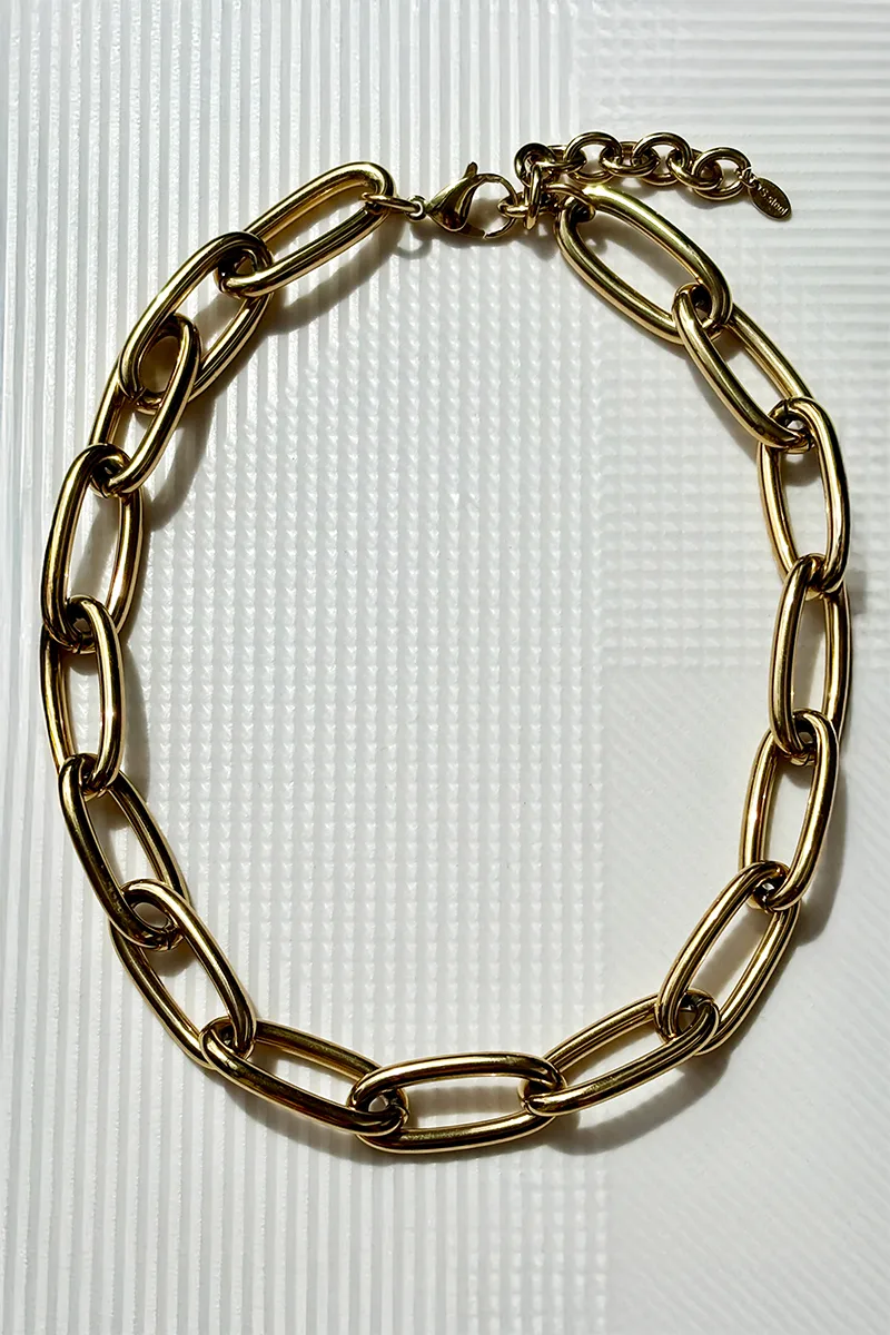 Electra — Gold Necklace Chain product view 1