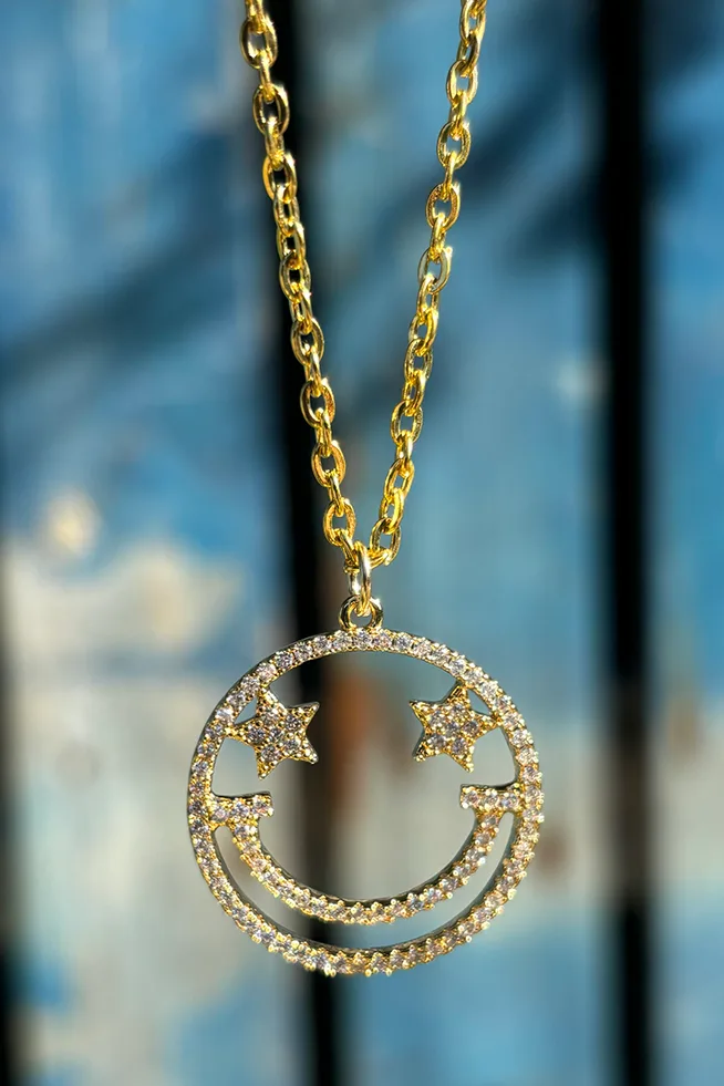 Starry Smiles — Gold Necklace Chain product view 1