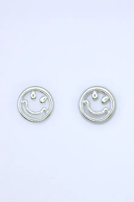 When You Smile — Silver Earrings product view 2