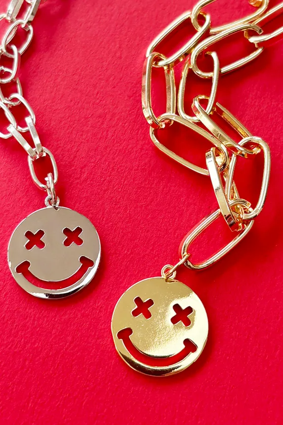 You'Re Smiling Again — Gold Necklace Chain product view 4