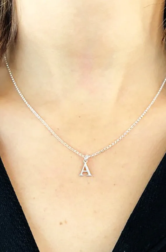 Say My Name Necklace - Silver — Silver Chain Necklace product view 1