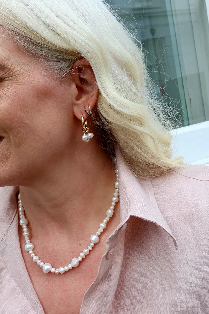 Lisbon Pearls — Beaded Necklace product view 4