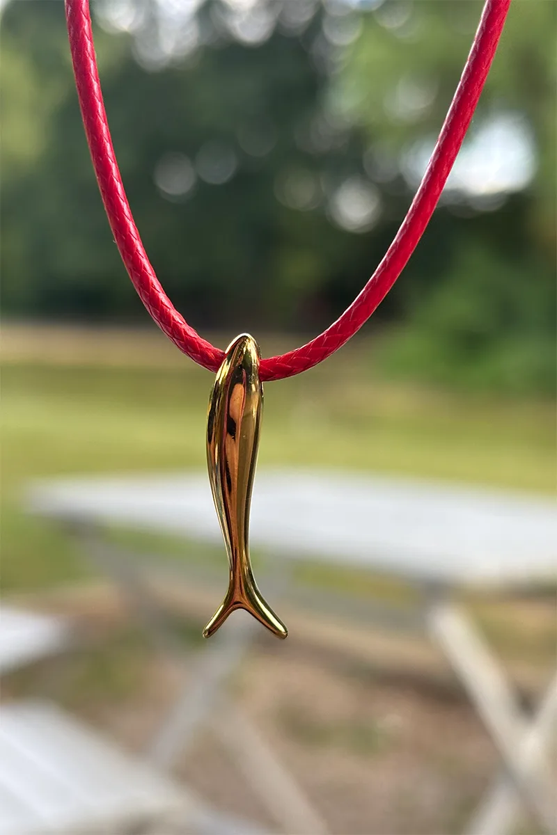 Lucky Fish — Cord Necklace product view 3