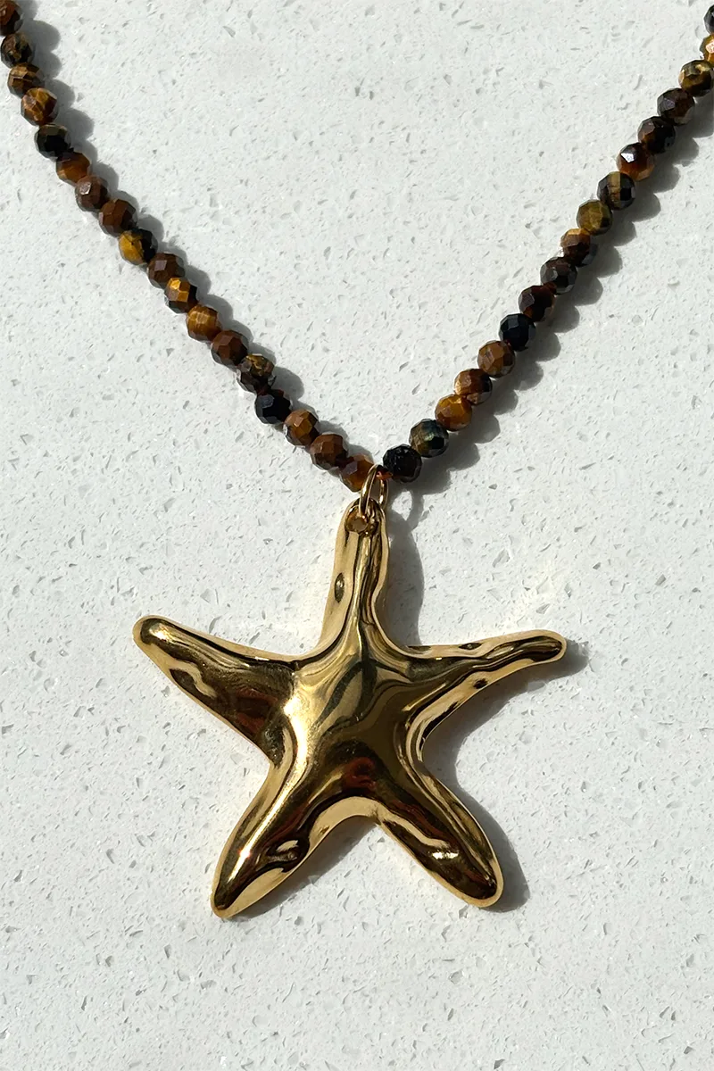 Sea Star — Beaded Necklace product view 1
