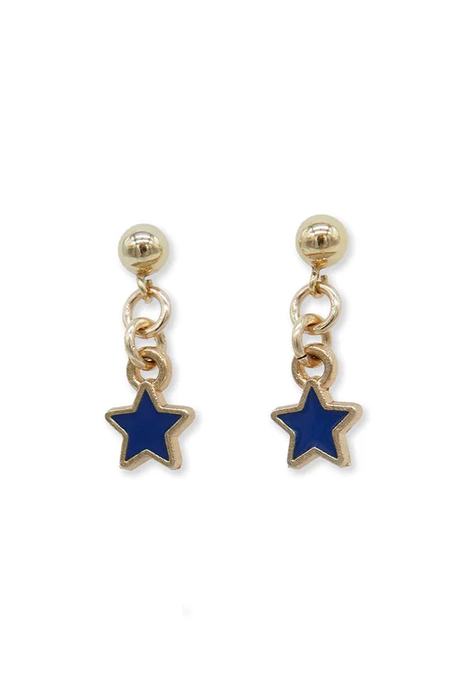 Starr — Gold Earrings Stud Drop product view 2