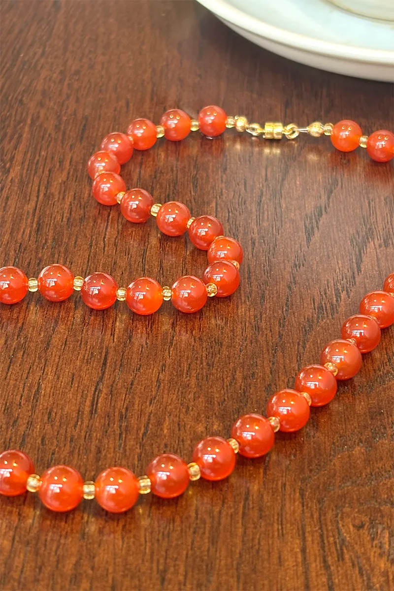 Little Fisher — Beaded Necklace product view 2