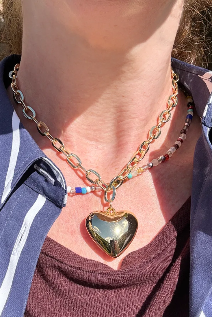 Lucky In Love - Shorter — Gold Necklace Chain product view 2