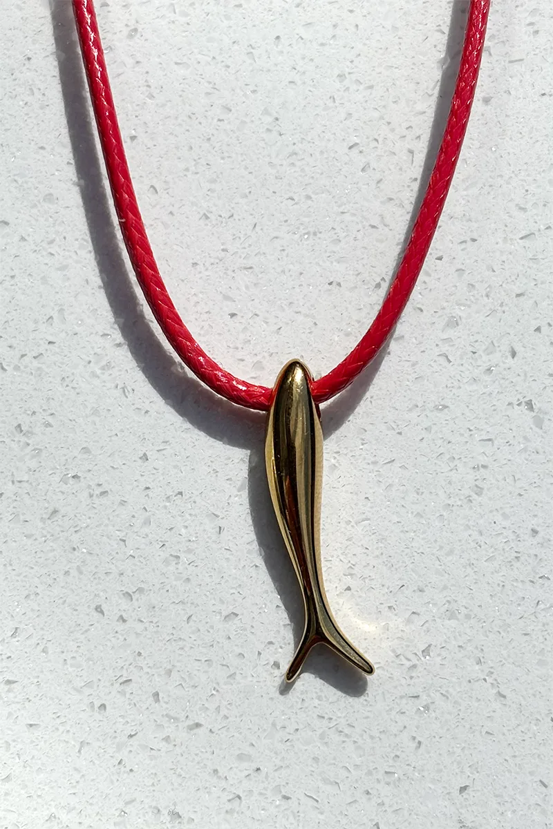Lucky Fish — Cord Necklace product view 1