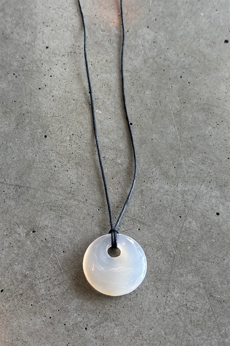 Hope - Quartz — Cord Necklace product view 3
