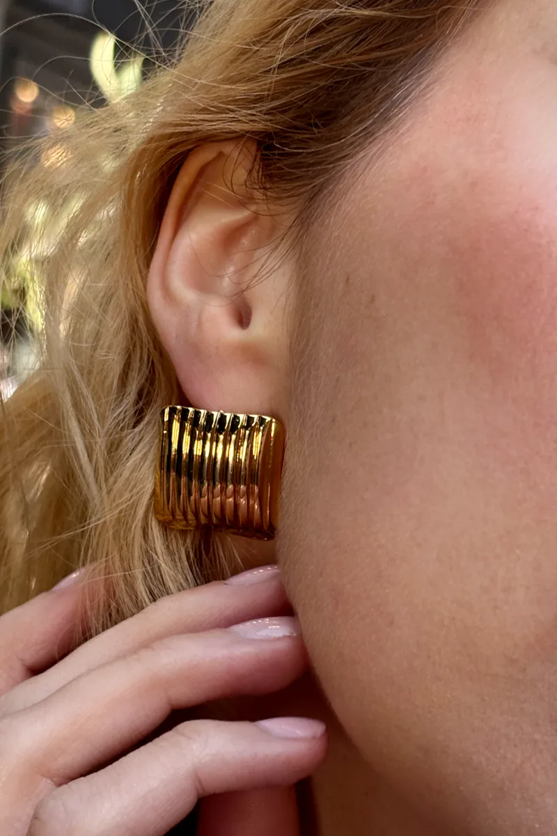 Teri — Silver Earrings product view 6
