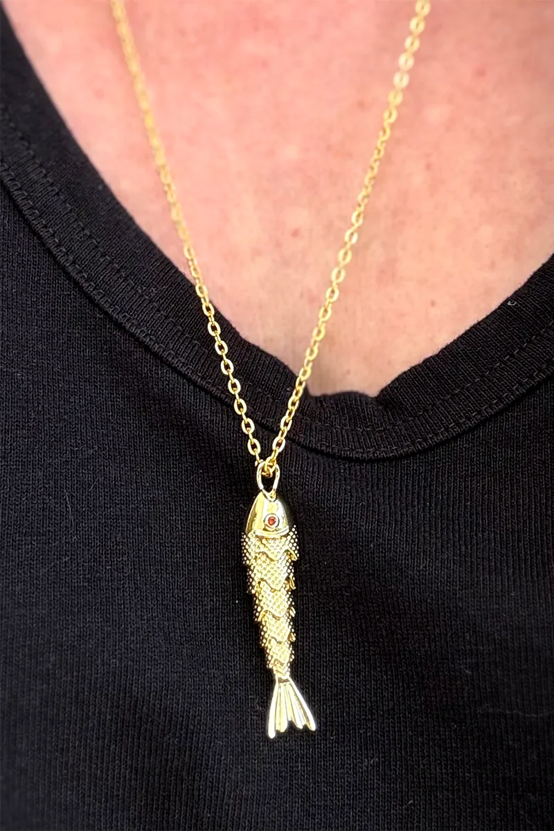 Fresh Fish — Gold Necklace Chain product view 4