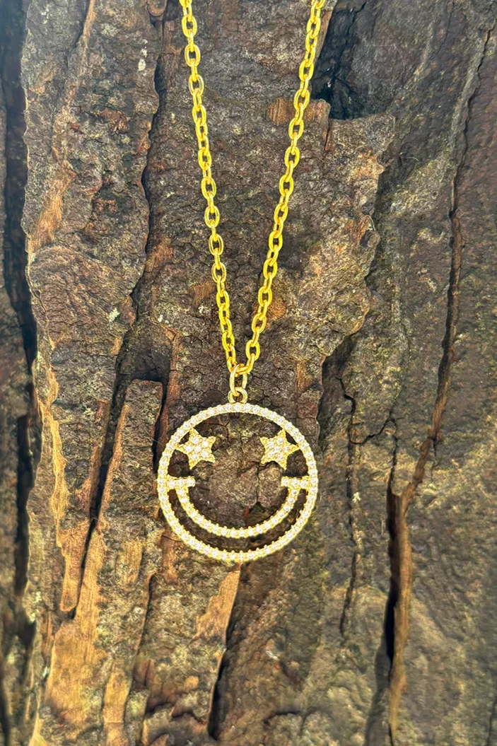 Starry Smiles — Gold Necklace Chain product view 5